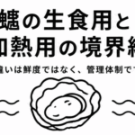 ザ魚問答｜蠣の生食用と加熱用の境界線