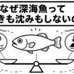 なぜ深海魚って浮きも沈みもしないの？